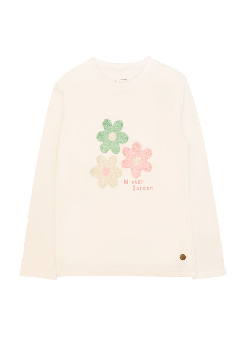 Polera Niña Crudo