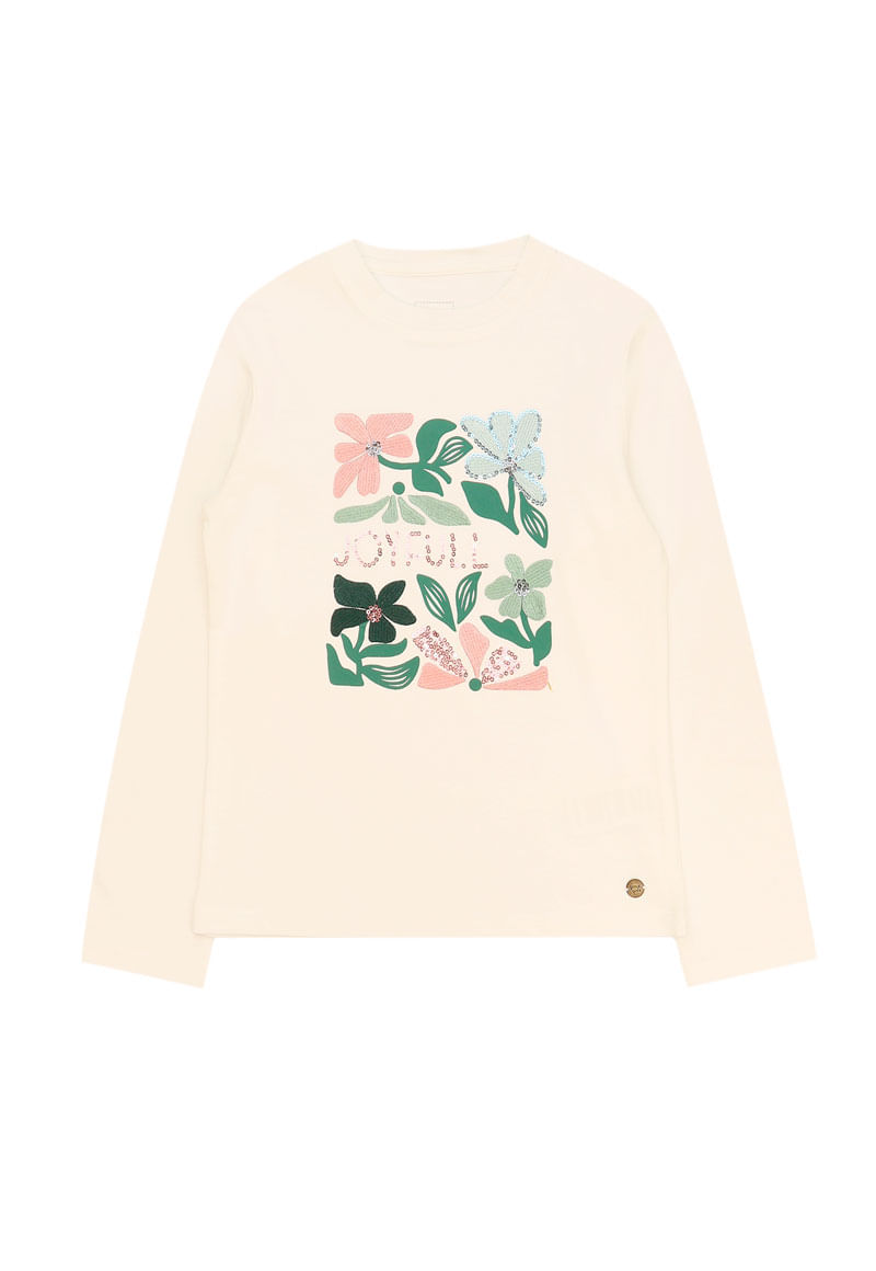 Polera Niña Crudo