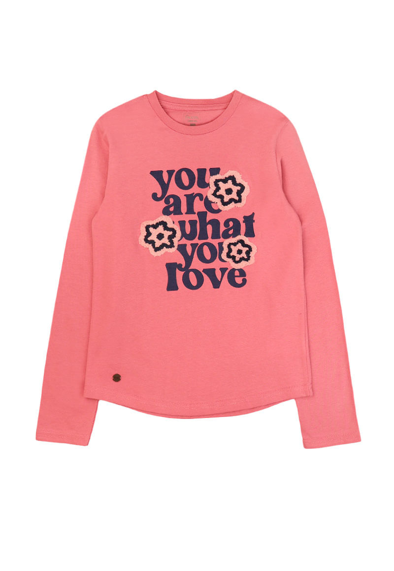 Polera Niña Rosa