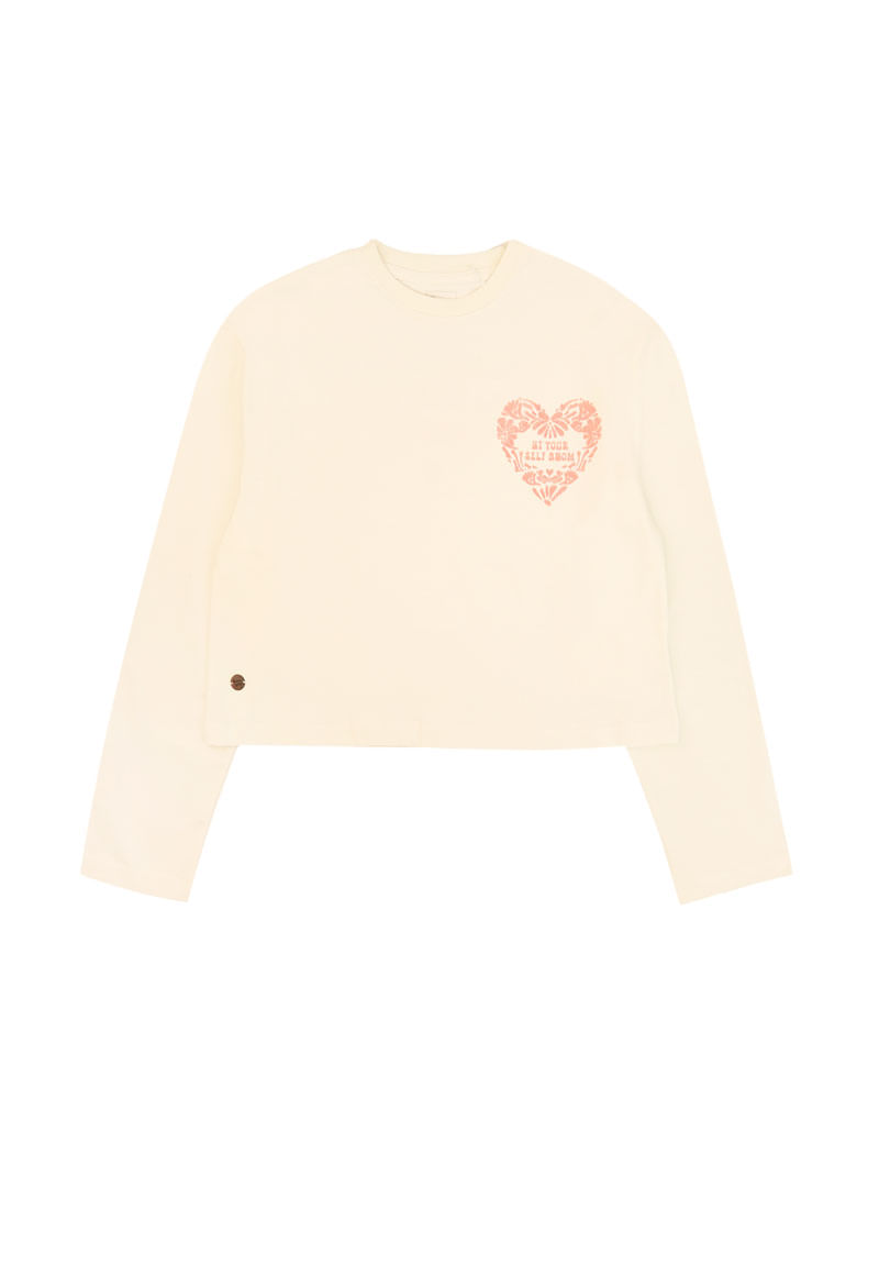 Polera Niña Crudo