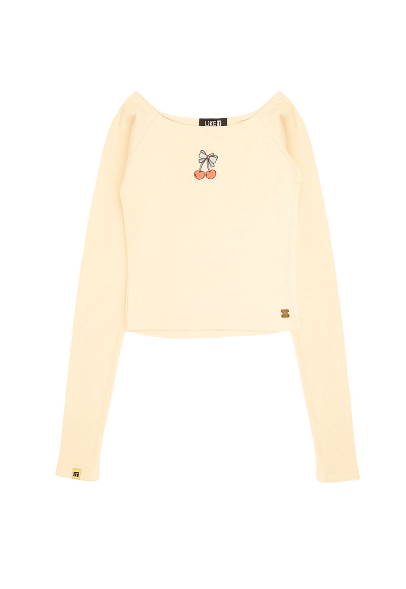 Polera Niña Crudo