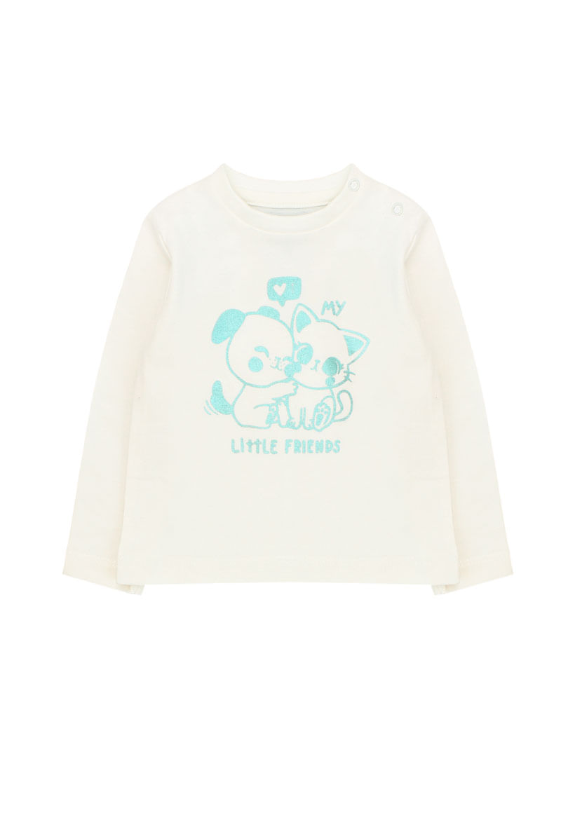 Polera Niña Crudo