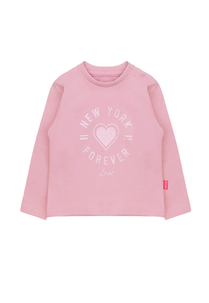 Polera Niña Malva