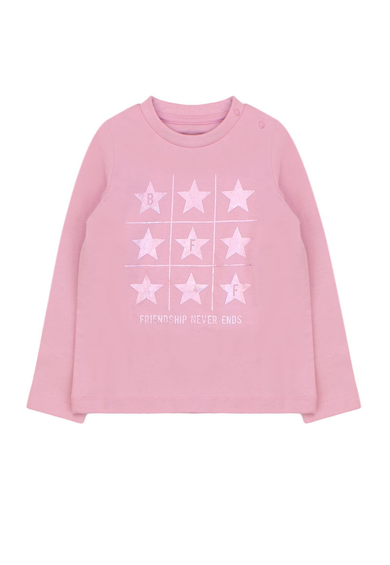 Polera Niña Malva