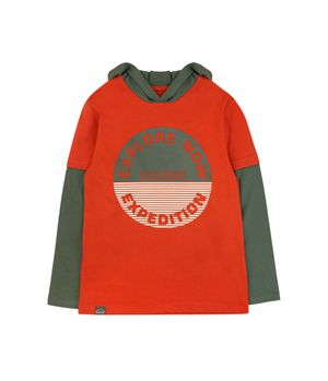 Polera Niño Naranjo