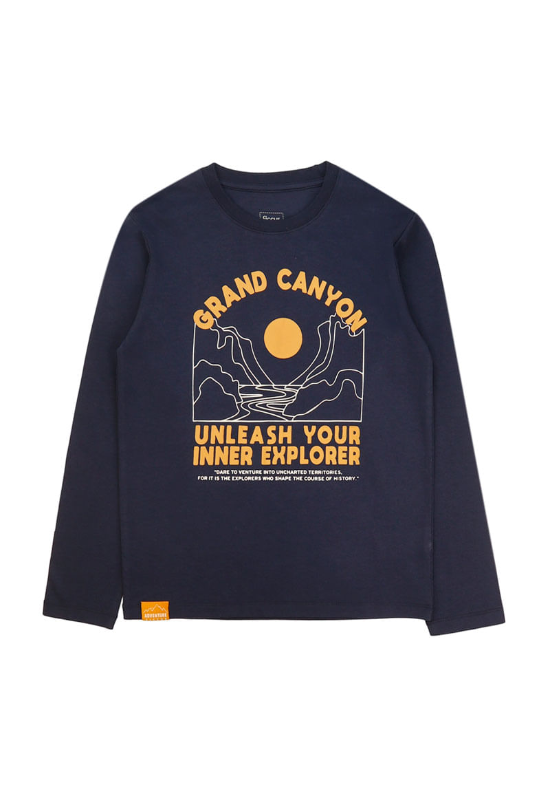 Polera Niño Azul