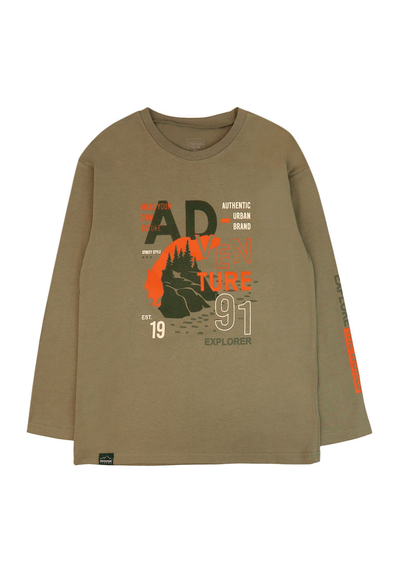 Polera Niño Verde