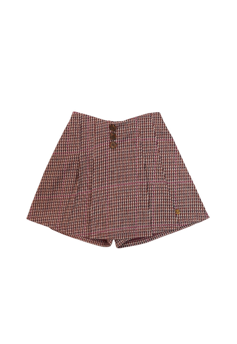 Short lila de niña