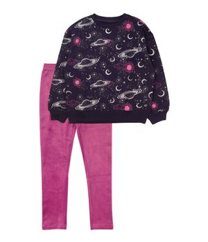 Conjunto Niña Azul Oscuro