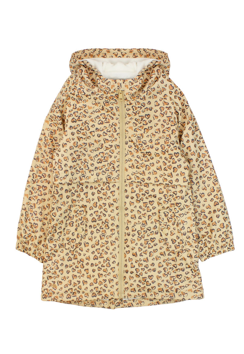 Impermeable Niña Beige