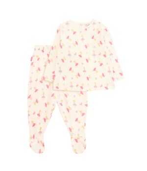 Pijama Niña Crudo