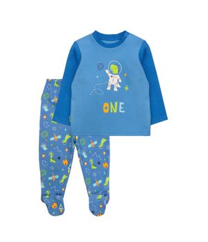 Pijama Niño Azul