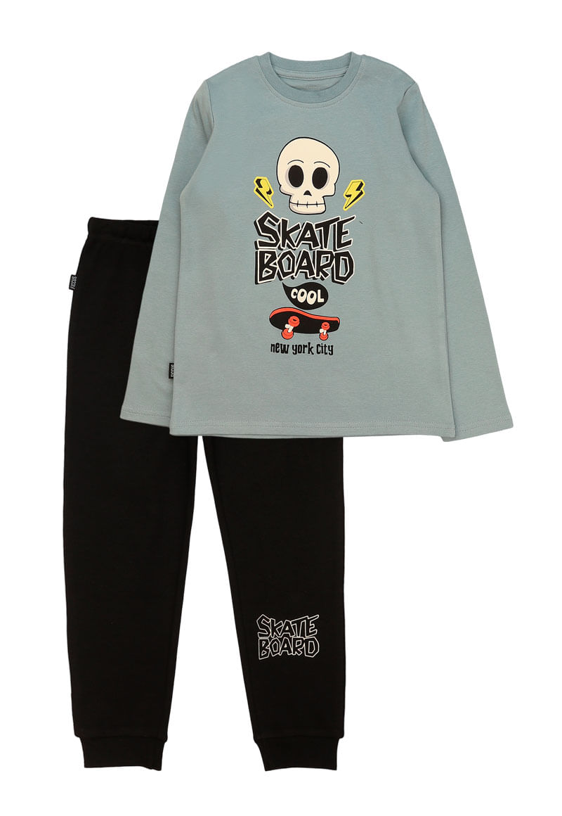 Pijama Niño Celeste