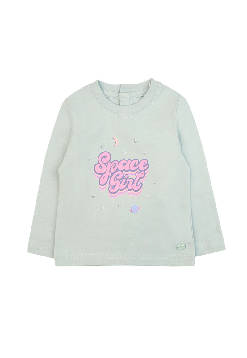 Polera Niña Menta