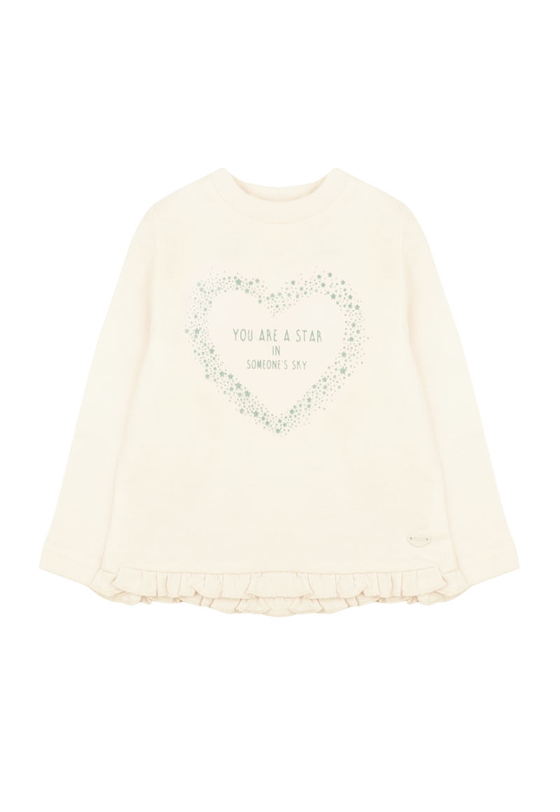 Polera Niña Crudo