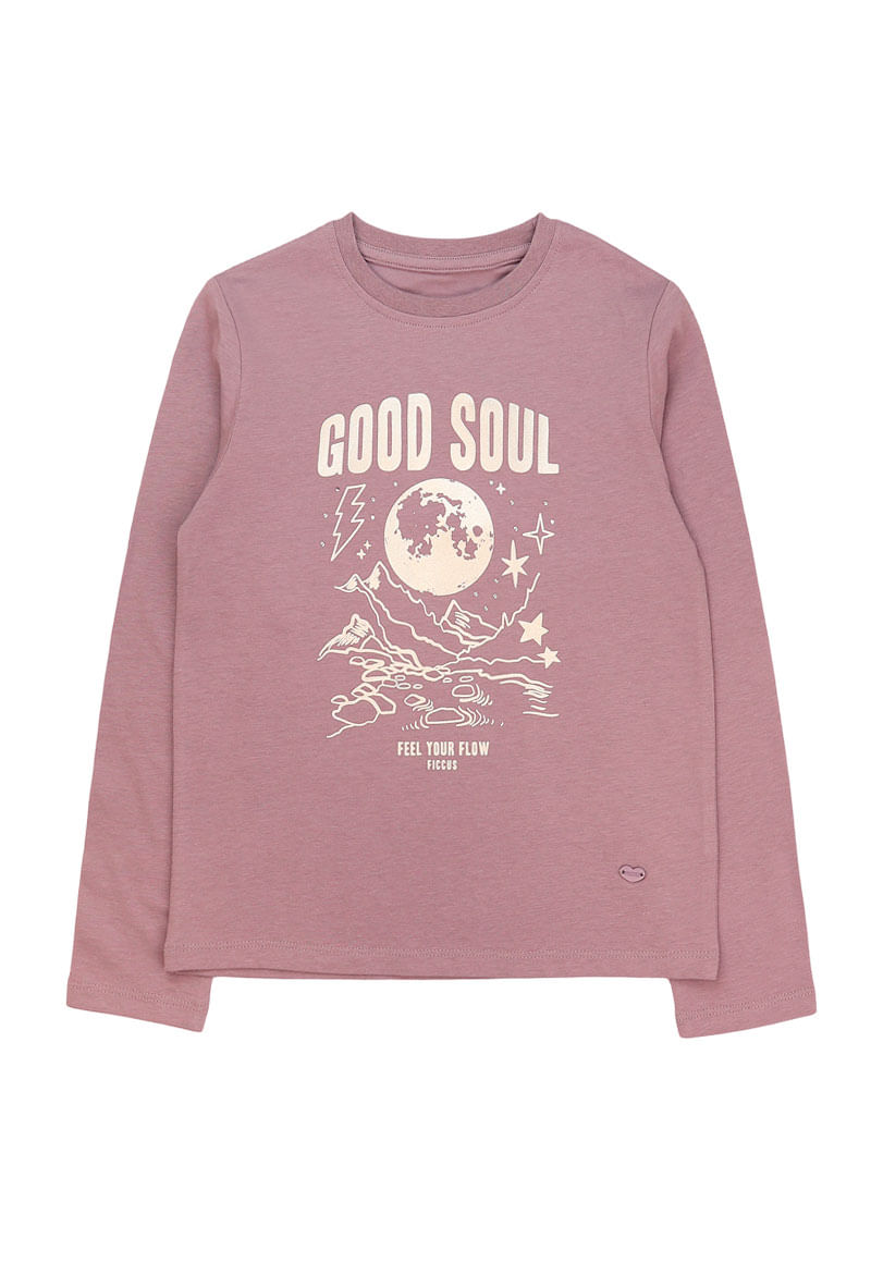 Polera Niña Lila