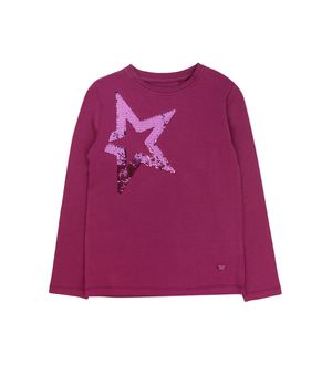 Polera Niña Morado