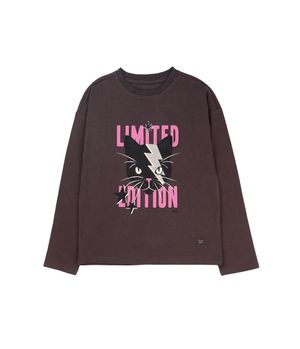 Polera Niña Grafito