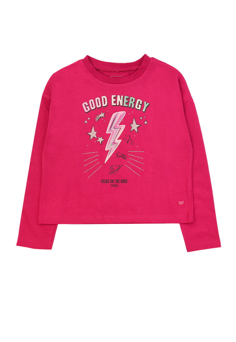 Polera Niña Magenta