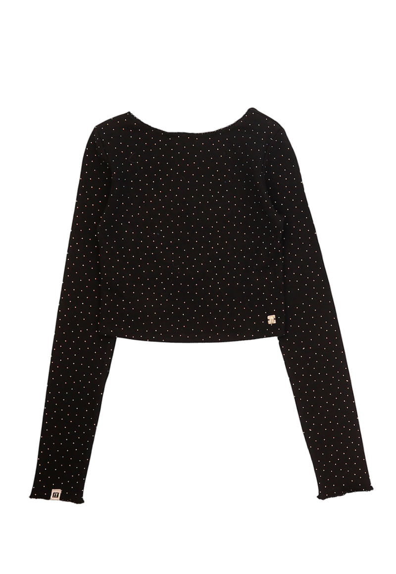 Polera Niña Negro