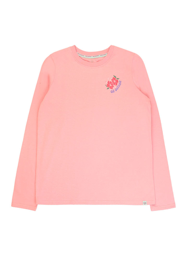 Polera Niña Rosado