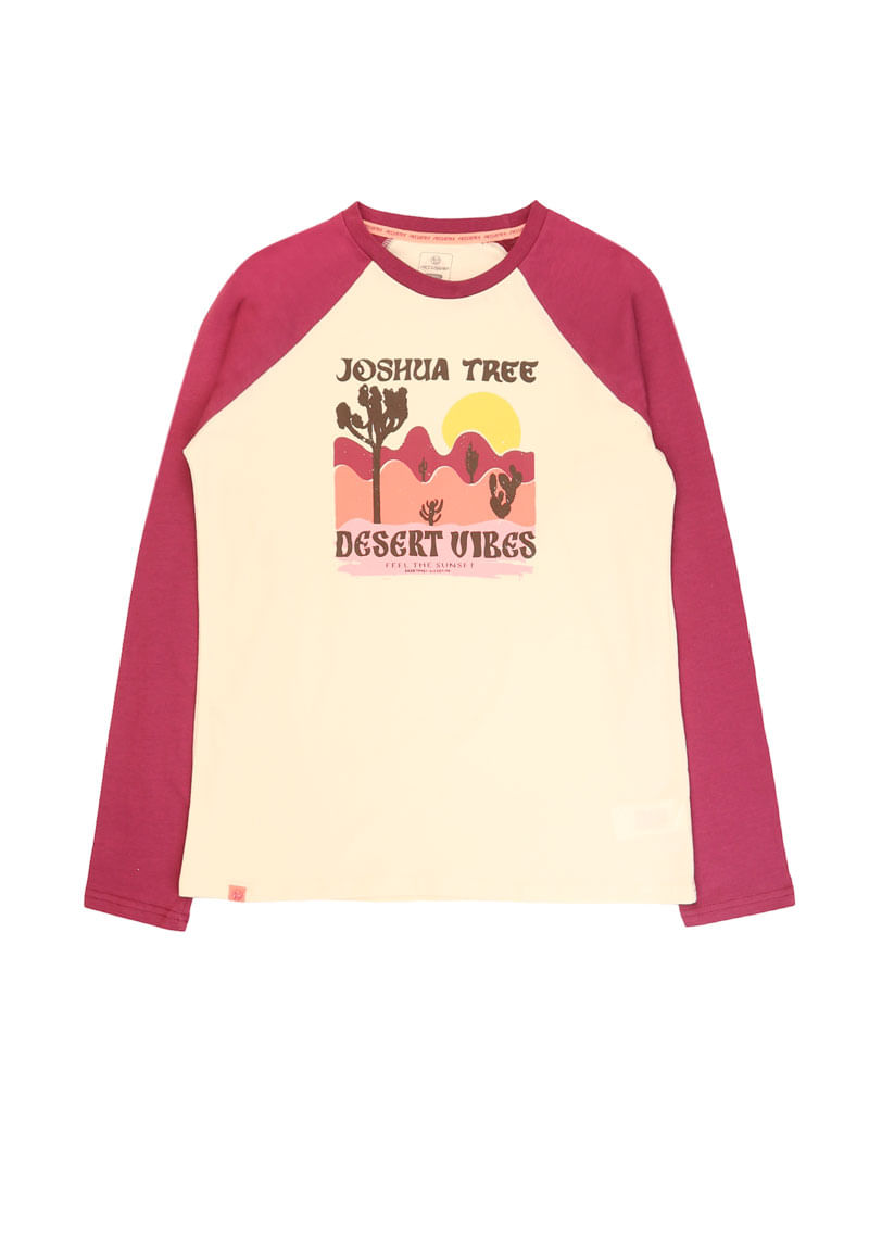 Polera Niña Beige