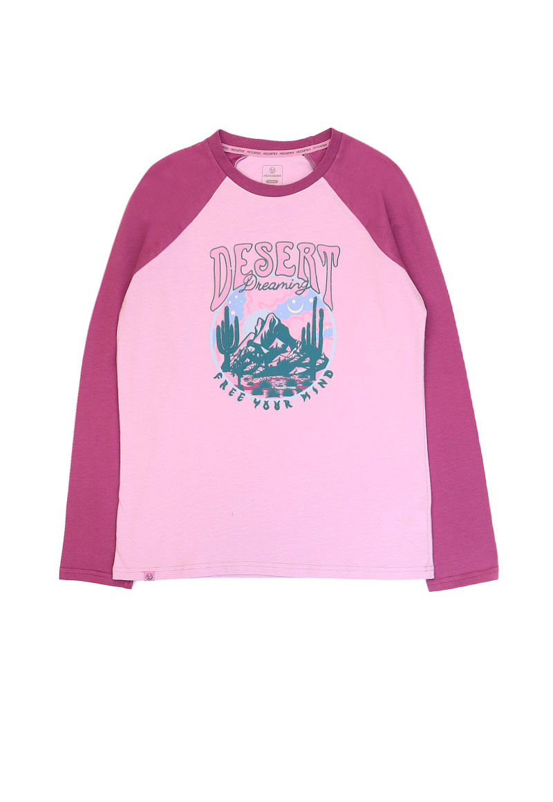 Polera Niña Lila