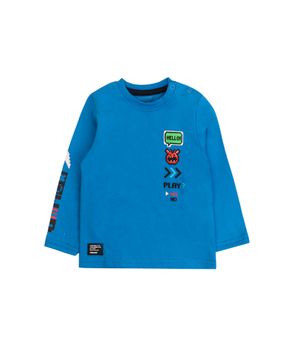 Polera Niño Azulino