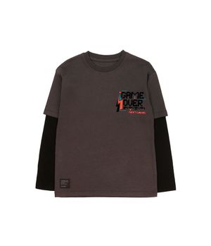 Polera Niño Grafito
