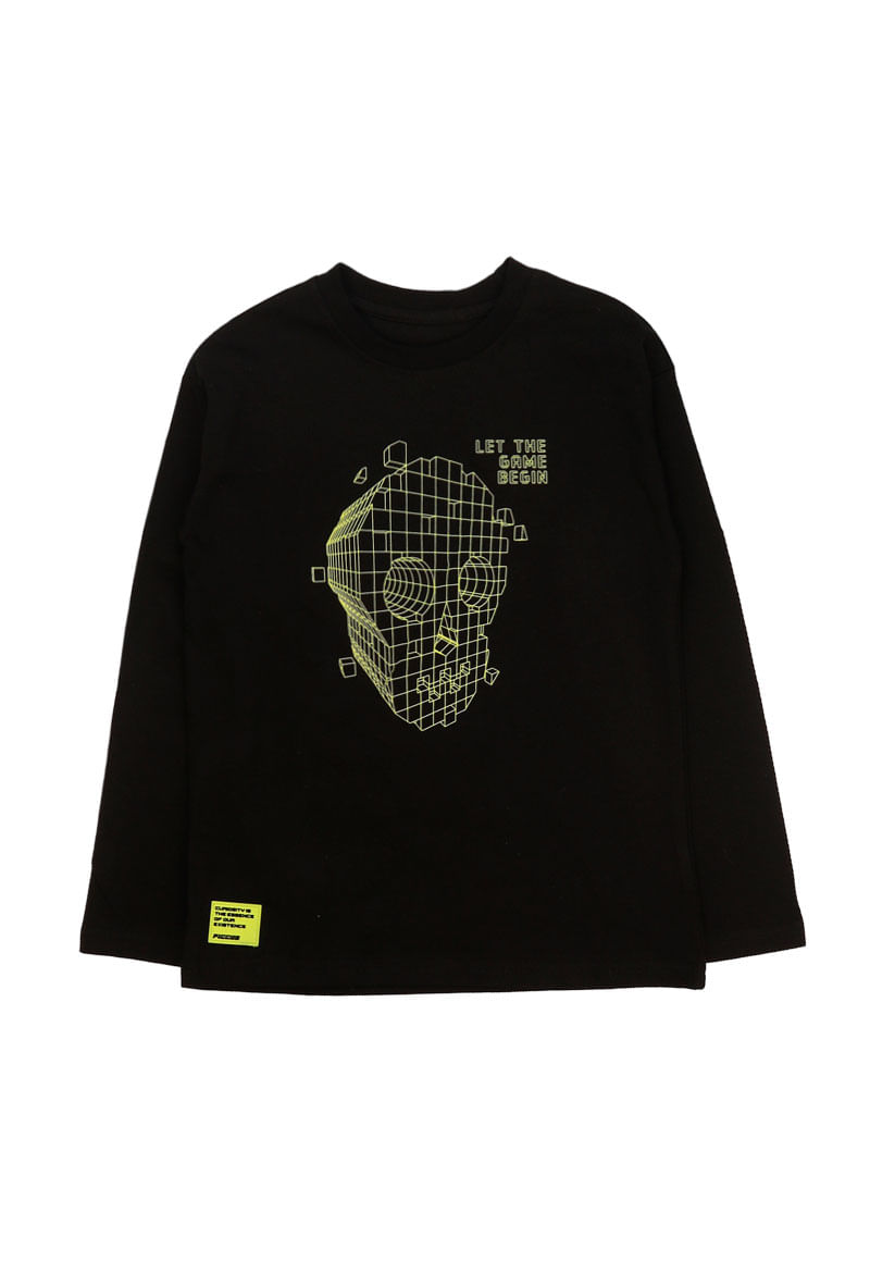 Polera Niño Negro