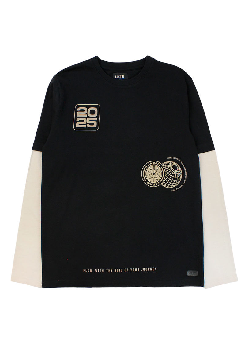 Polera Niño Negro