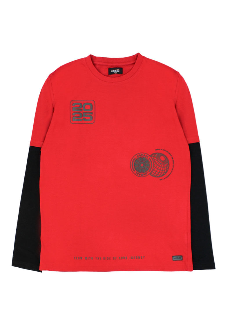 Polera Niño Rojo