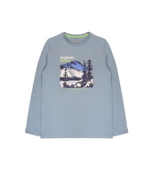Polera Niño Celeste