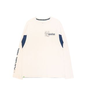 Polera Niño White