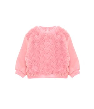 Polerón Niña Rosado