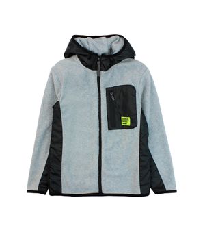 Polerón Niño Gris Melange