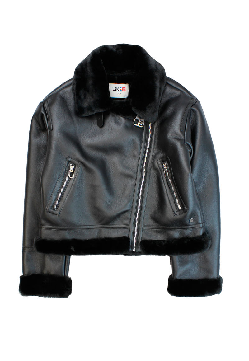 Chaqueta Niña Negro