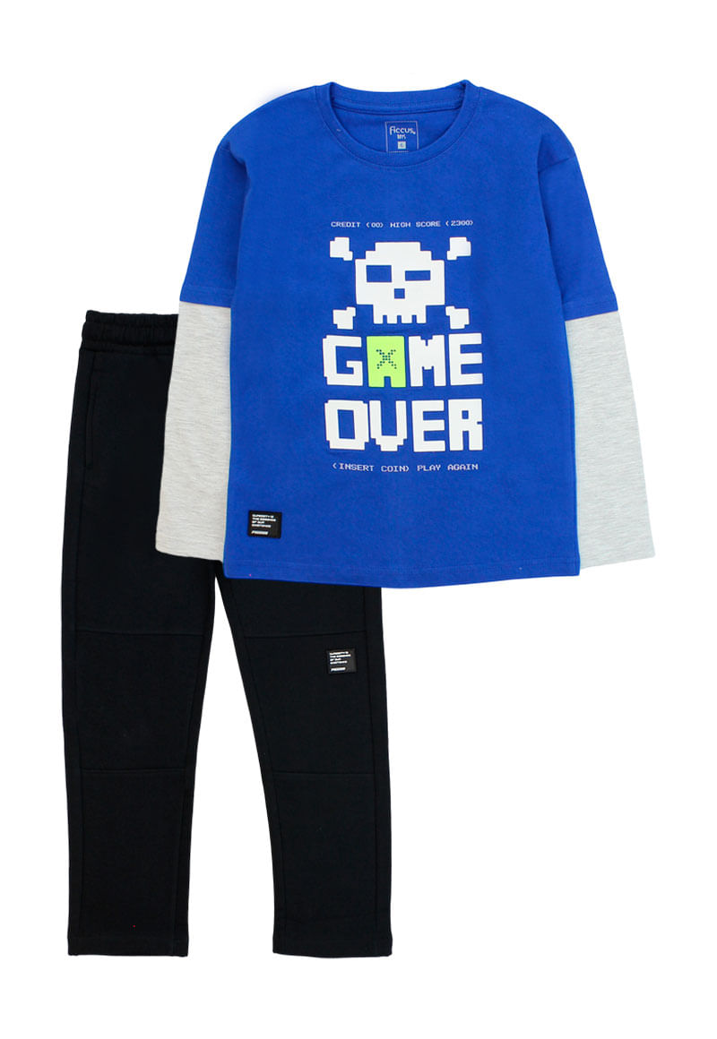 Conjunto Niño Azulino