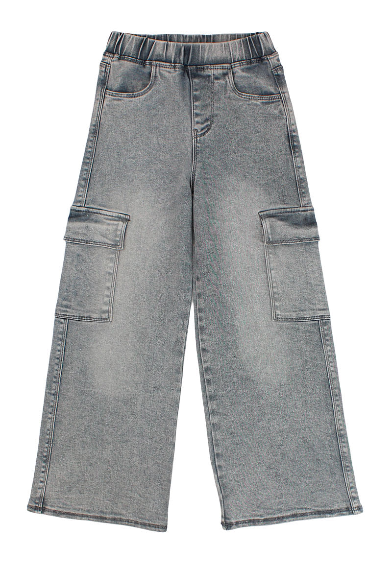 Jeans Niña Gris