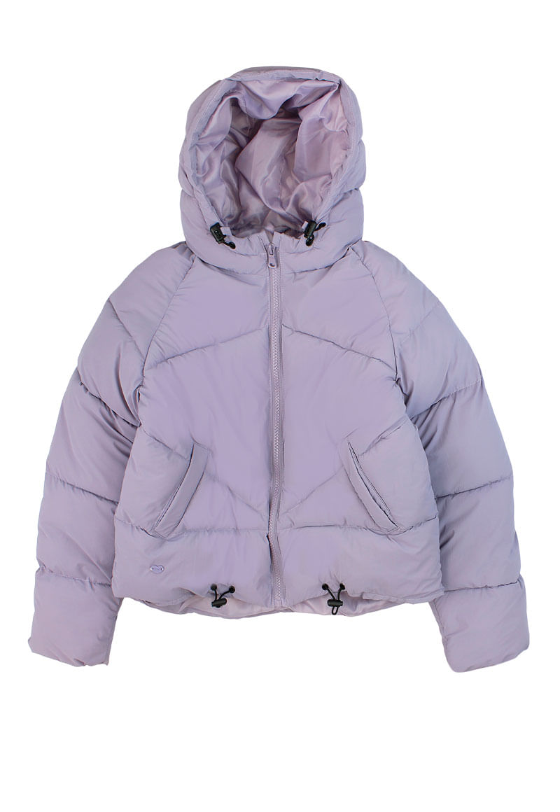 Parka Niña Morado