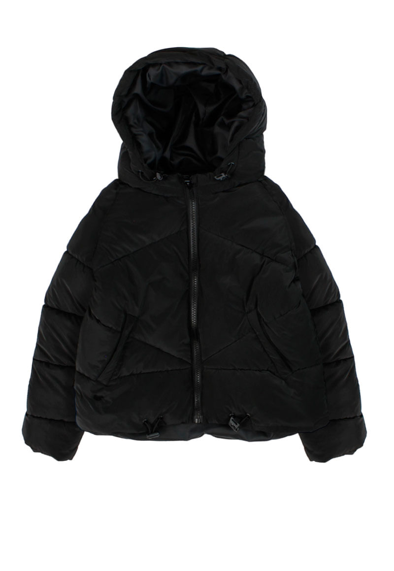 Parka Niña Negro