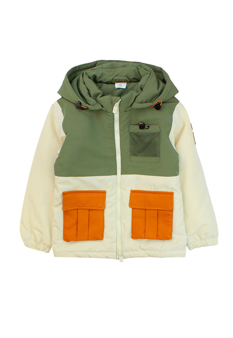 Parka Niño Beige
