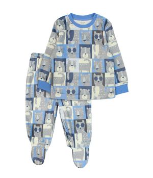Pijama Niño Azul