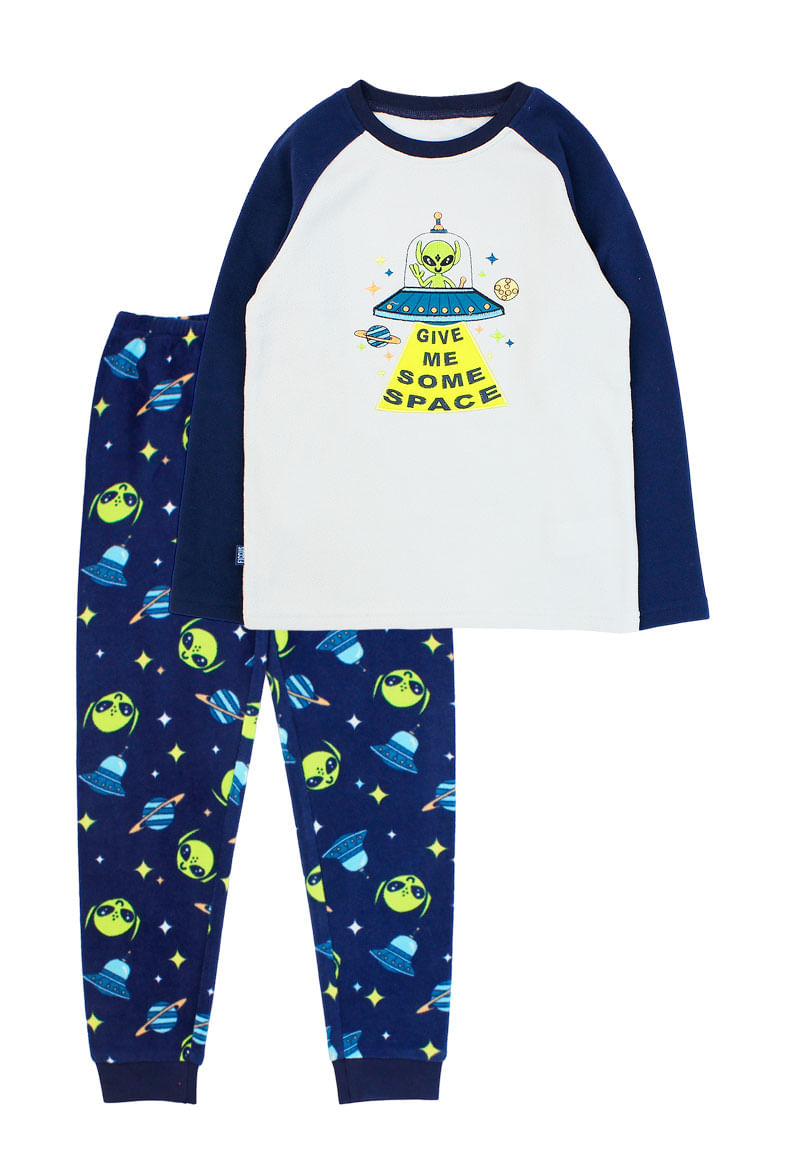 Pijama Niño Azul