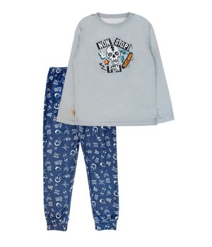 Pijama Niño Gris