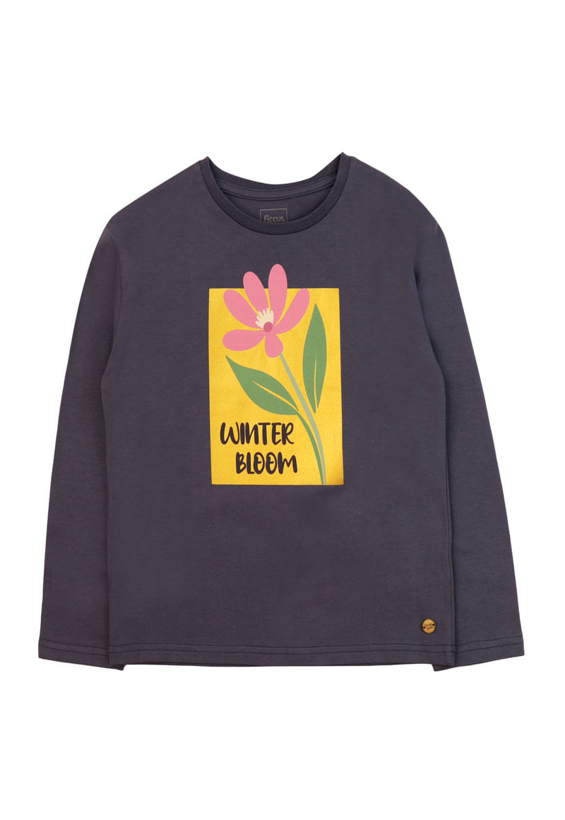Polera Niña Azul