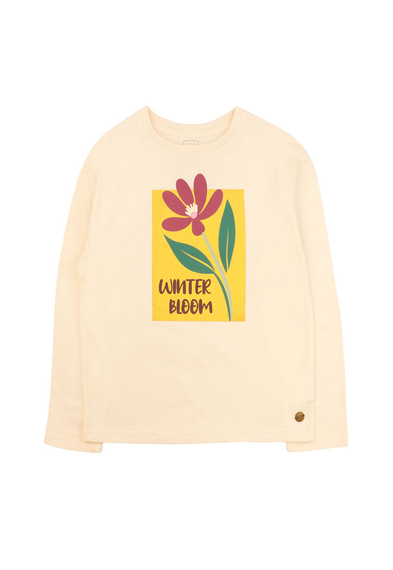 Polera Niña Crudo