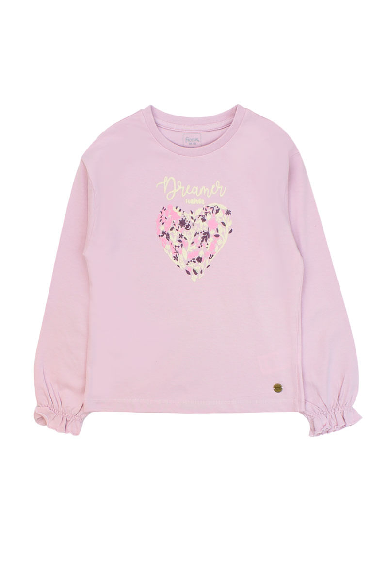 Polera Niña Lila