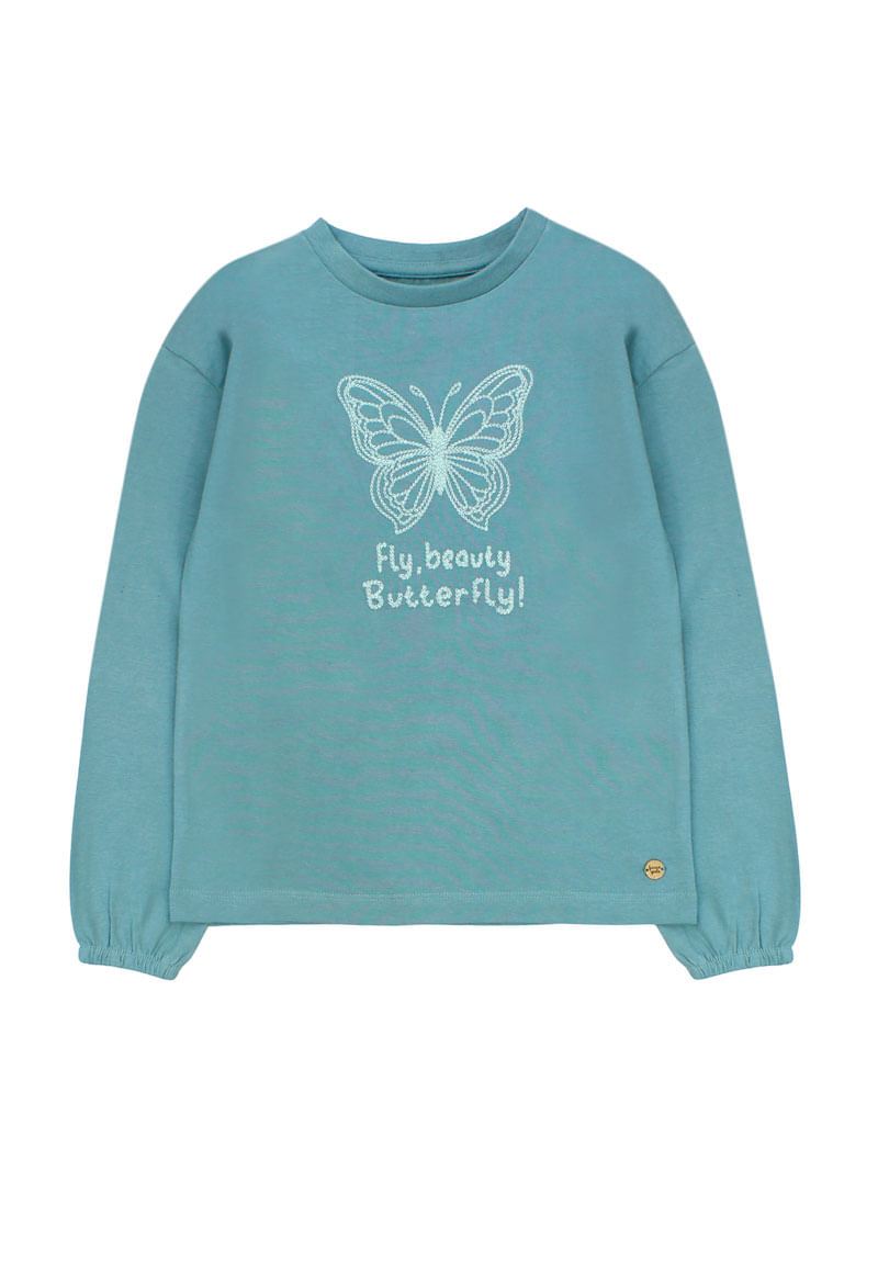 Polera Niña Menta