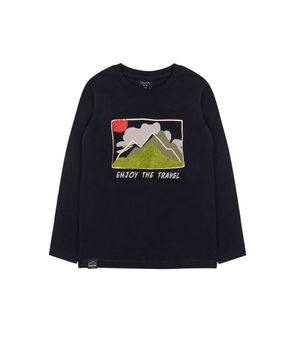 Polera Niño Azul